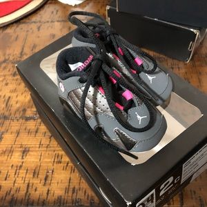Jordan Retro 14s Girl (toddler) - LIKE NEW !!!